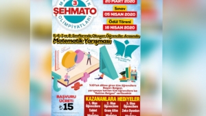 ÖDÜLLÜ MATEMATİK  YARISMASİ BAŞVURULARI BAŞLADI