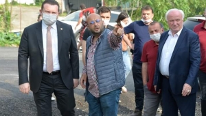 MHP Grup Başkanvekili  ACILI AİLEYİ YALNIZ BIRAKMADI