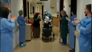 Hendek'te 110 yaşında koronavirüsü yendi