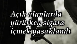 Beklenen oldu Sakarya Genelinde  Cadde Ve Sokaklarda Sigara İçmesi Yasaklandı