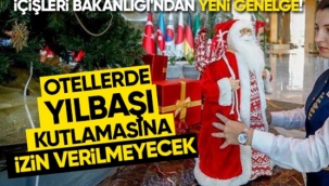 Oteller'de Yılbaşı Kutlamalarına İzin Verilmeyecek