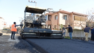 HENDEK YENİMAHALLE’DE İLK ETEPTA 1.8 KİLOMETRE ASFALTLAMA BAŞLADI