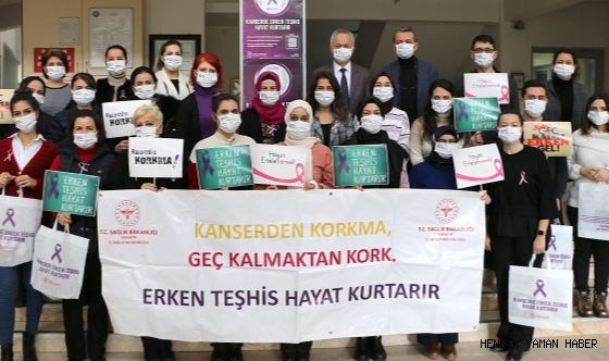 Vatandaşları Ücretsiz Kanser Taraması Yaptırmaya Davet  Edildi