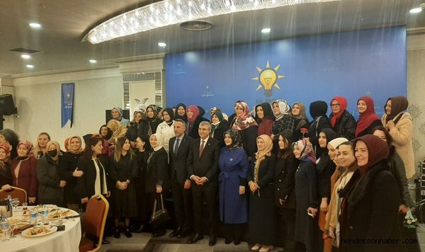 Başkan Yüce kadın buluşmasında konuştu: “Kadın, kültürümüzün mayası ve mimarıdır”