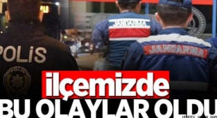İlçemiz Hendek'te Meydana gelen asayiş olayları.