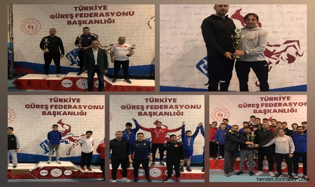 HENDEK GENÇLİK MERKEZİ SPOR KULÜBÜ U13 GÜREŞ TAKIMI TÜRKİYE İKİNCİSİ OLDU