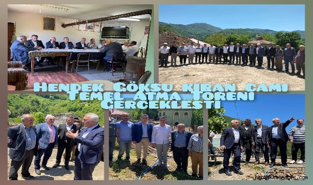 Hendek Göksu Kıran Cami Temel Atma Töreni Gerçekleşti 