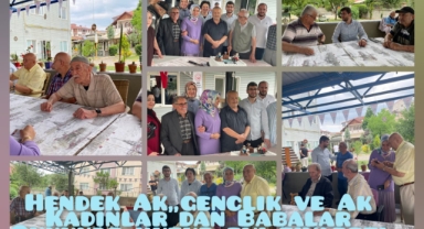 AK Gençlik Ve Ak Kadınlar’dan Babalar Gününde  Huzurevi Ziyareti 