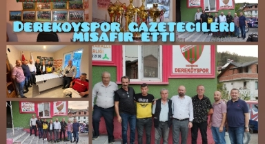 Kısıtlı Bütçeyle Harikalar Yaratan  Dereköyspor Gazetecileri Misafir Etti  