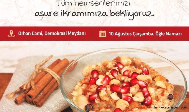 Sakarya Büyükşehir’den Muharrem ayına özel aşure ikramı