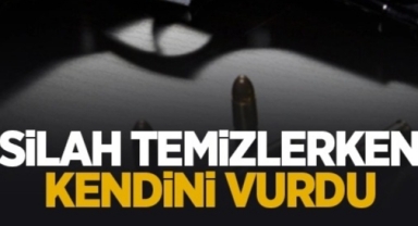 Hendek'te Silahını Temizlerken Kazara Kendini Vurdu