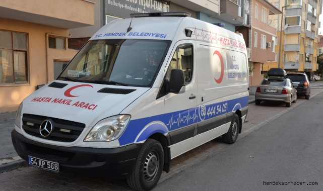 YENİ HASTA NAKİL ARACIYLA HİZMETE DEVAM