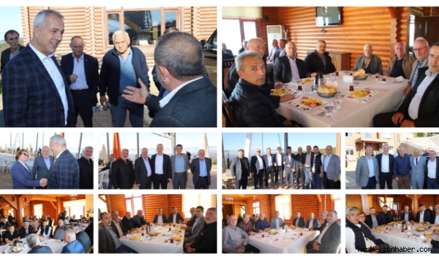 BAŞKAN TURGUT BABAOĞLU BAYRAKTEPE SOSYAL TESİSLERİNDE MUHTARLARLA BİR ARAYA GELDİ