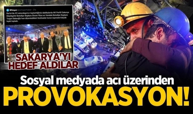 Sosyal medyada acı üzerinden provokasyon!