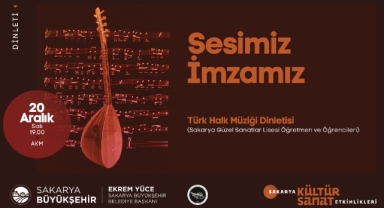 AKM'de Türk Halk Müziği dinletisi