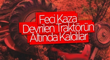 Hendek Hacıkışla Mahallesi'nde Traktör Devrildi: 2 Kişiyi Allah Korudu