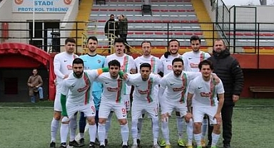 11 SPARTALI HAKEM ENGELİNE TAKILDI  HENDEK DEREKÖYSPOR 2-3 TEKİRDAĞSPOR