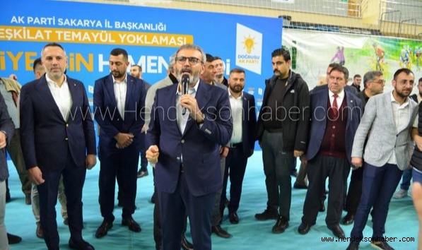 SAKARYA AK PARTİ'DE TEMAYÜL HEYECANI
