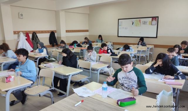 111 BİN ORTAOKULLU GENÇ AYNI ANDA SINAVA GİRDİ! 