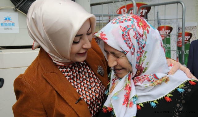 MİLLETVEKİLİ ÇİĞDEM ERDOĞAN ATABEK PAMUKOVA'LILARIN GÖNLÜNÜ FETHETTİ