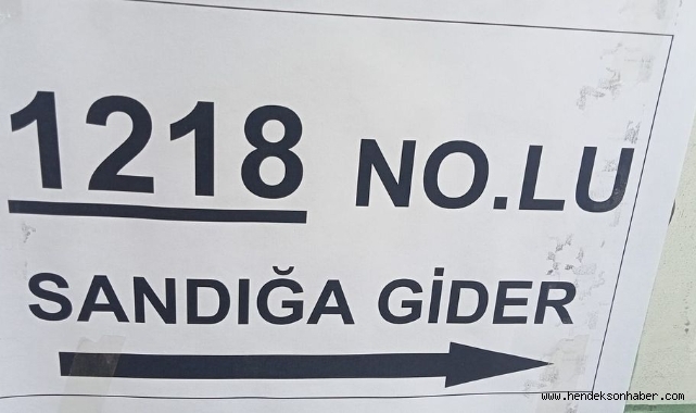 Hendek'te Mahalle Mahalle Seçim Sonuçları