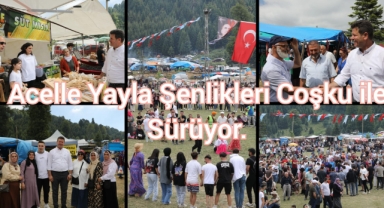 Acelle Yayla Şenlikleri Coşku ile Sürüyor 