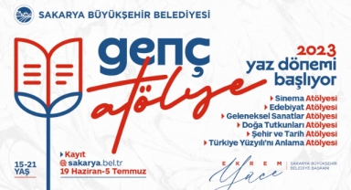 Sakarya Büyükşehir Genç Atölye’de kayıtlar devam ediyor
