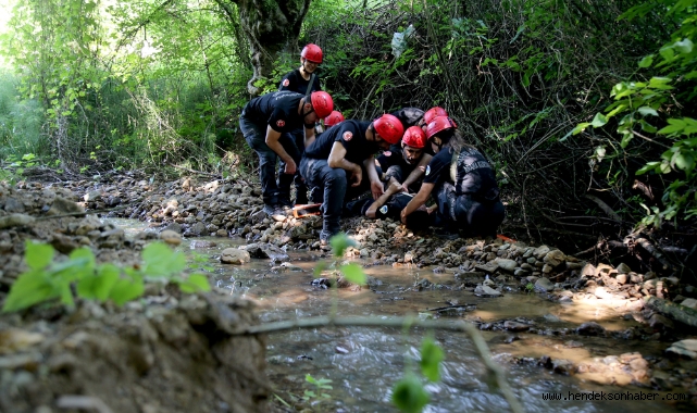 Sakarya Büyükşehir’in afet timinden nefes kesen tatbikat