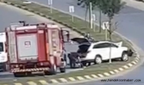 Kanlı Kaza 1 Yaralı
