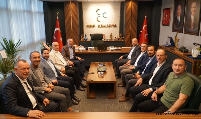 Tever'den, MHP İl Başkanlığına Ziyaret