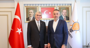 Başkan Yüce'den Tever'e ziyaret: "Birlik, beraberlikle tek derdimiz memleket