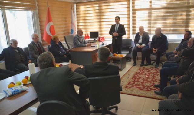 Hendek Ak Parti Belediye Başkan Aday Adayı Sofu’dan Muhtarlar Derneği Ve Esnaf Odasına Ziyaret