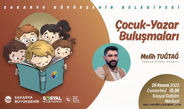 Melih Tuğtağ çocuk-yazar buluşmalarının konuğu olacak