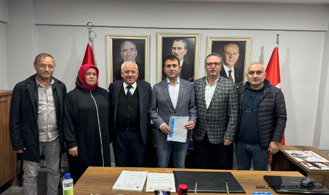Hüdaverdi Bahadır ve Resul Küçük MHP meclis üyeliği aday adaylık başvurusu