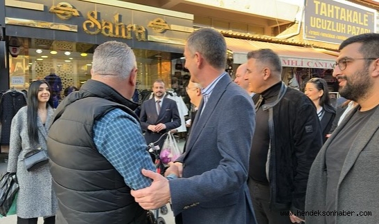 Sakarya Milletvekili Ümit Dikbayır, esnaf ile bir araya geldi