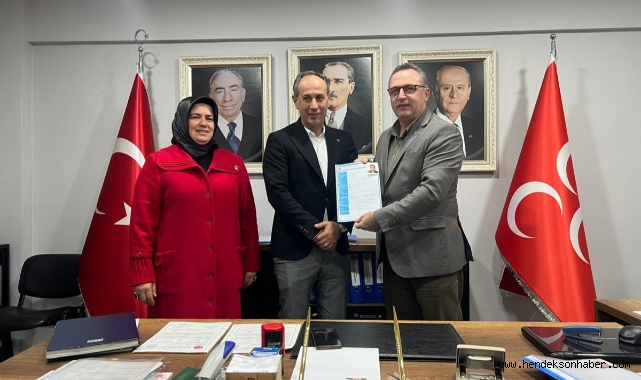 Şeref SARI, MHP'den Meclis Üyeliği başvurusunda bulundu