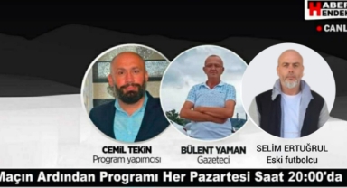 Yarın akşam "Maçın Ardından" günü.