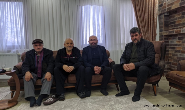 Tekin ve Kaynak'tan Bahadır'a ziyaret