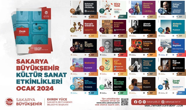 Yeni yılın ilk etkinlik takvimi belli oldu: