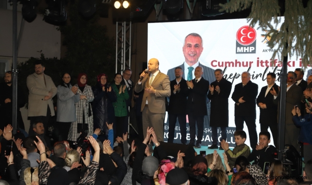 MHP İL BAŞKANI ALKAŞ'TAN, AK PARTİ İLÇE TEŞKİLATINA ÖVGÜ 