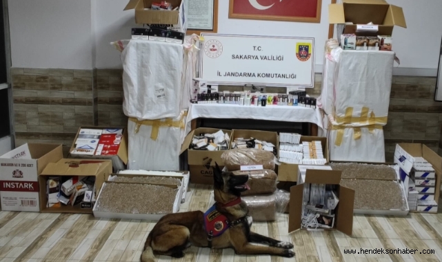 Sakarya Jandarmadan Kaçakçılık Operasyonu