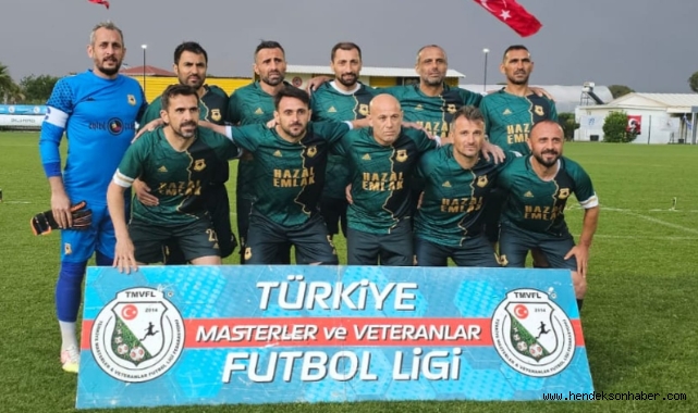 Babalar Sözünü Tutar Hendek Veteranlar Türkiye Şampiyonu
