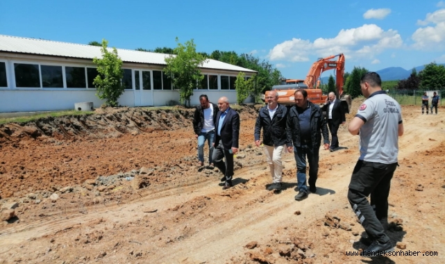 HENDEK DEVLET HASTANESİ'NİN ACİL OTOPARK ALANI GENİŞLİYOR