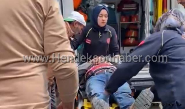 Hendek'te İnşaattan Düşen İşçi Hastanelik Oldu