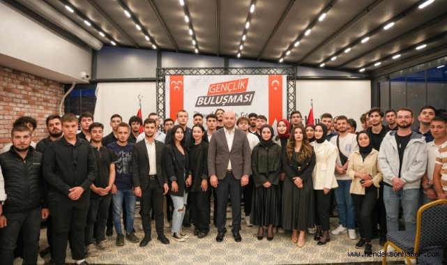 MHP İL BAŞKANI GENÇLERLE BULUŞTU