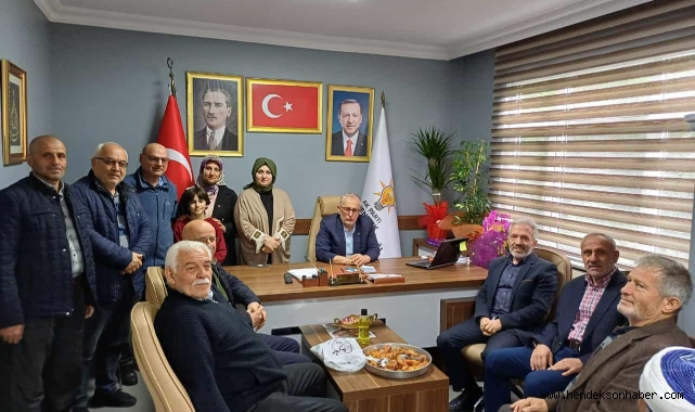 Ünlü Profesör Sofuoğlu Ak Parti Hendek İlçe Teşkilatını Ziyaret Etti
