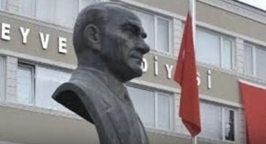 Atatürk büstüne saldırı 