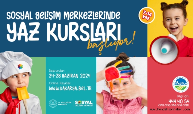 Büyükşehir SGM’ler Sakarya’nın ilgi odağı oldu: Kayıtlar için yarın son gün