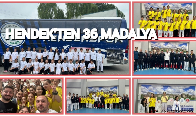 HENDEK'TEN 36 MADALYA