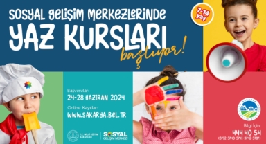 SGM yaz kurslarında kayıtlar 24 Haziran'da başlıyor